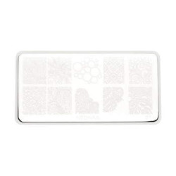 STAMPING - Stencil per nail art 01